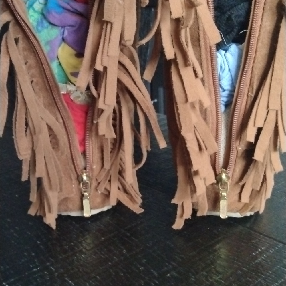 SUEDE SANDALS - Picture 6 of 14